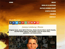 Tablet Screenshot of jameslimborg.com